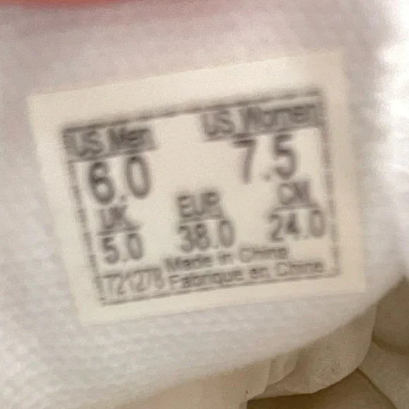 Vans Slip On Rainbow‎ Sneakers Womens Size 7.5 White Retro - Picture 8 of 9